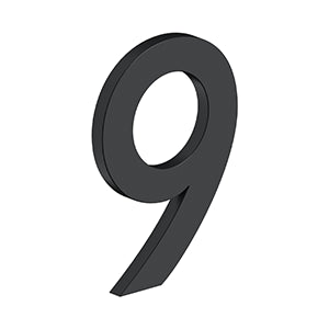 paint black number