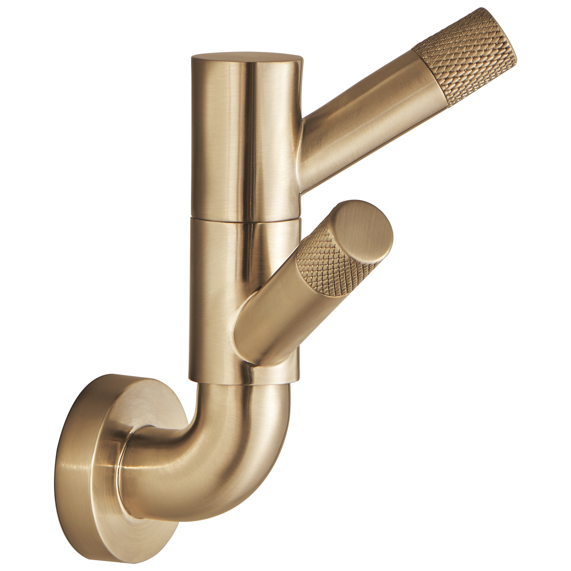 Brizo Litze Rotating Double Robe Hook With Knurling
