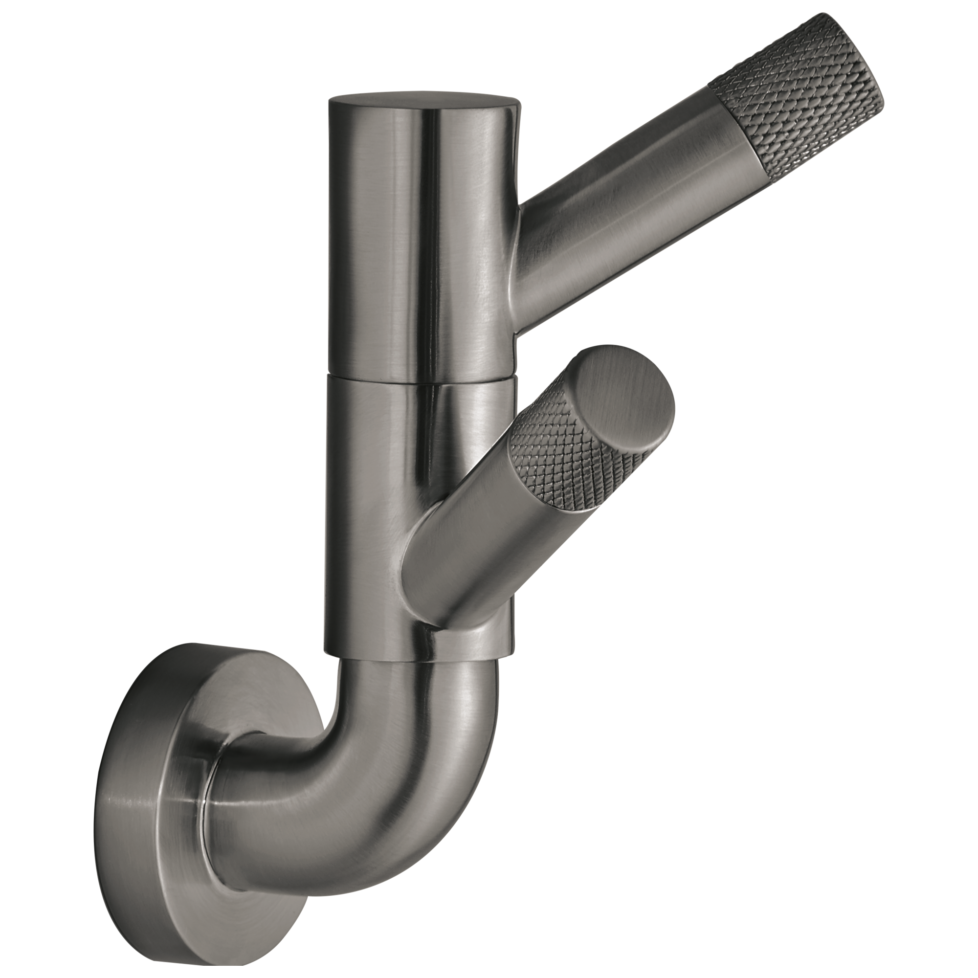 Brizo Litze Rotating Double Robe Hook With Knurling