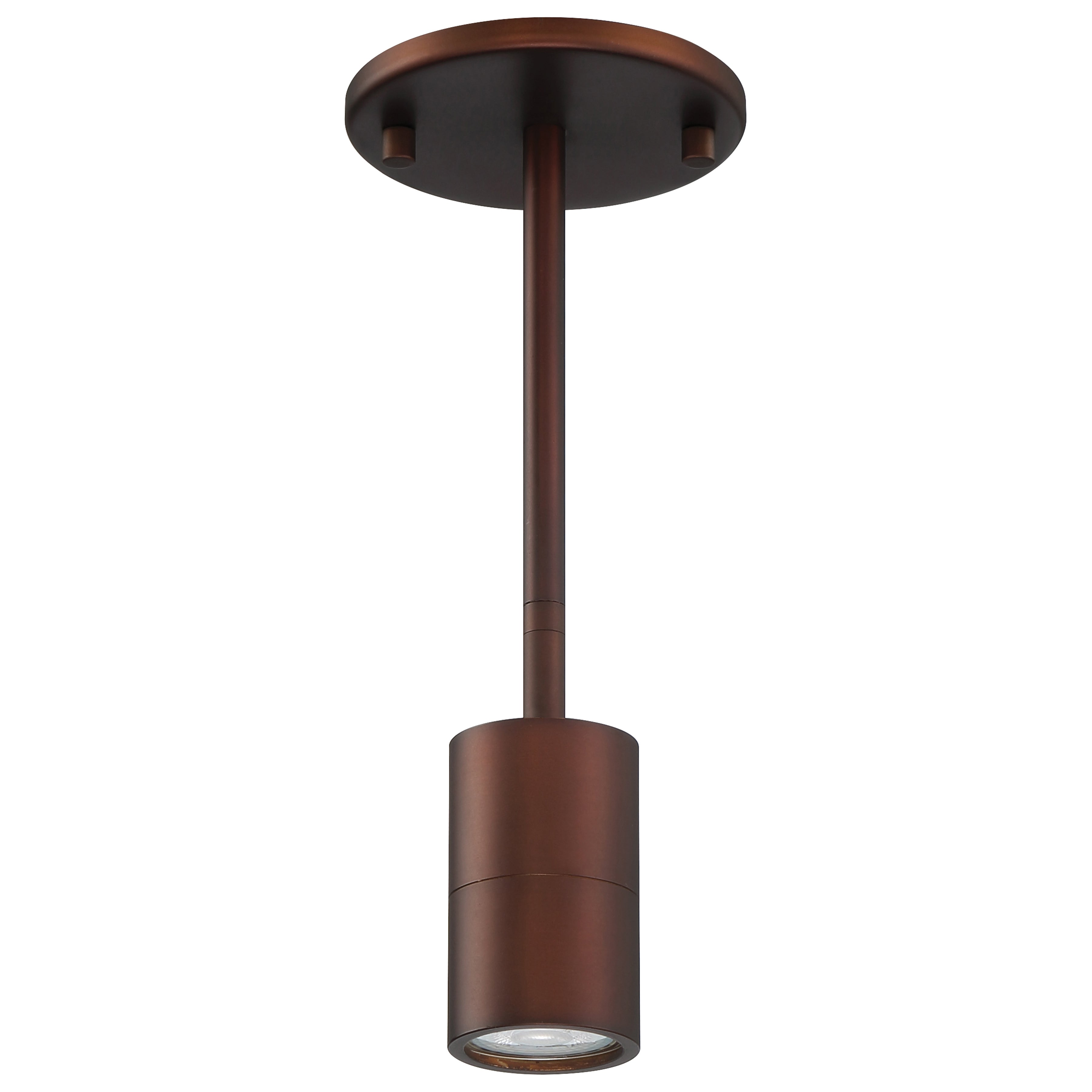 bronze led wall or ceiling spotlight