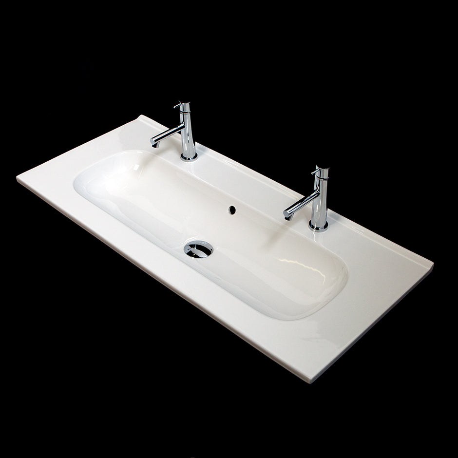 white sink