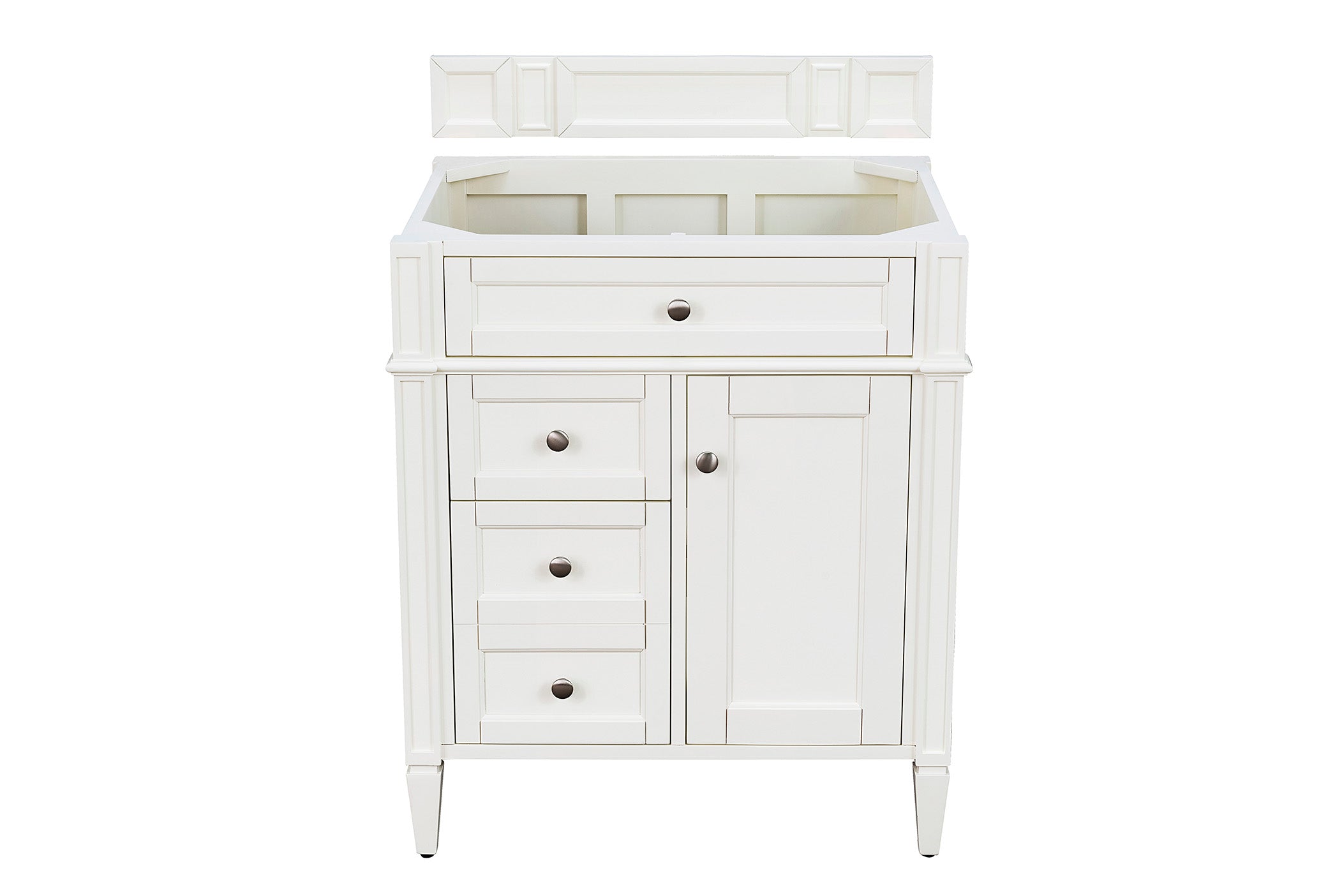 James Martin Vanities Brittany 30" Single Vanity - Bright White