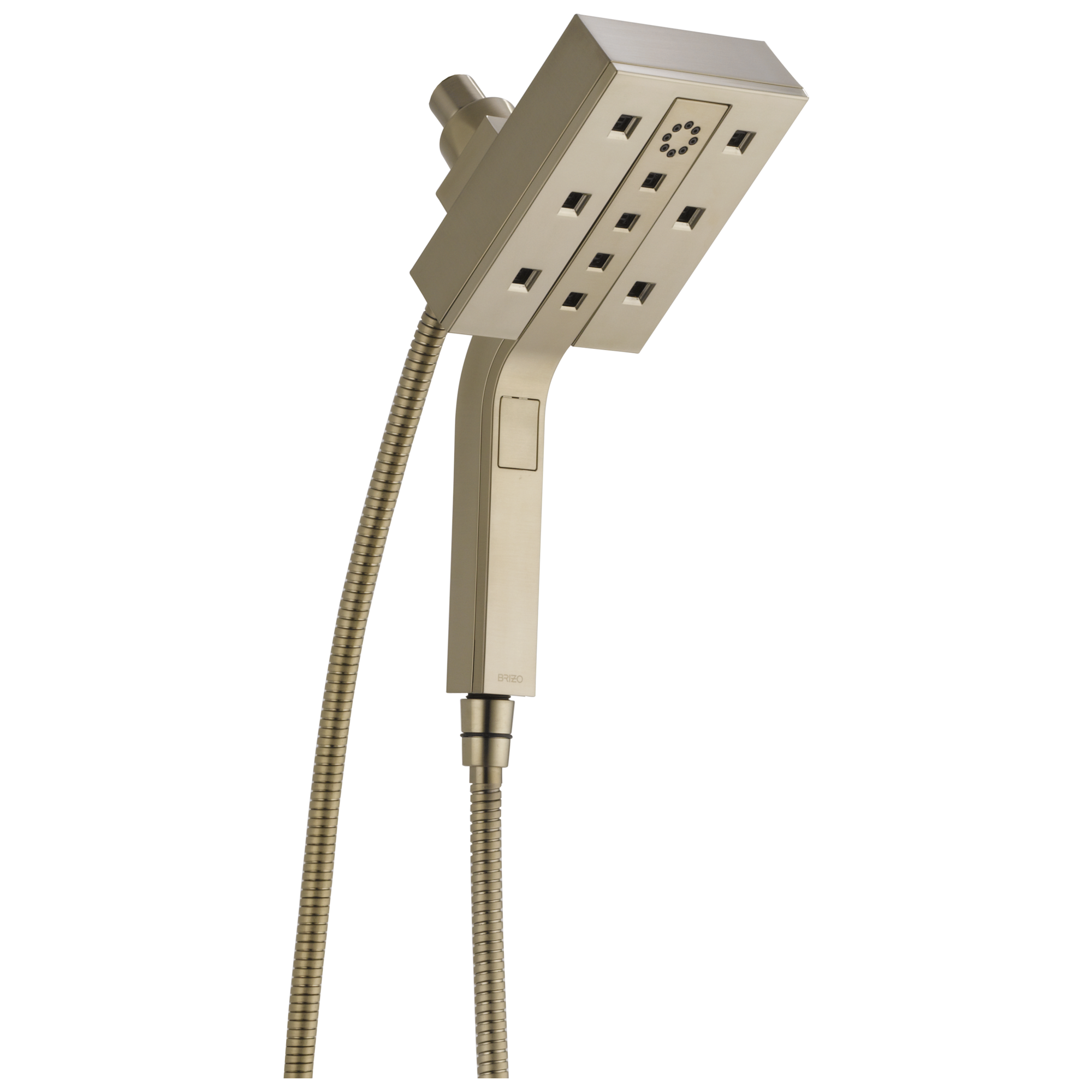 Brizo Universal Showering Linear Square H2Okinetic Multi-Function Hydrati 2|1 Shower