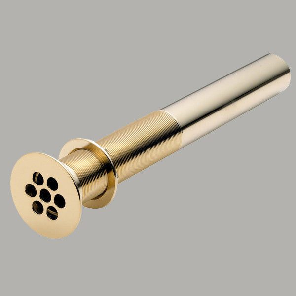 golden bronze grid drain