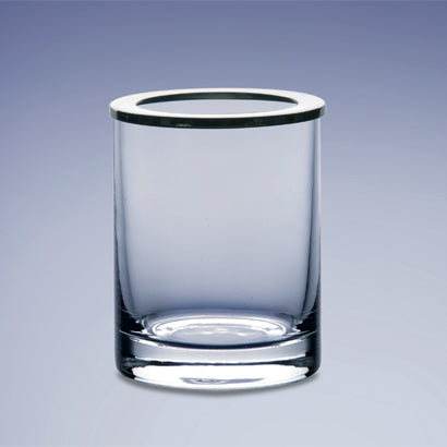 chrome toothbrush holder