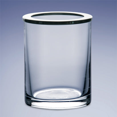 chrome toothbrush holder