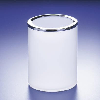chrome toothbrush holder