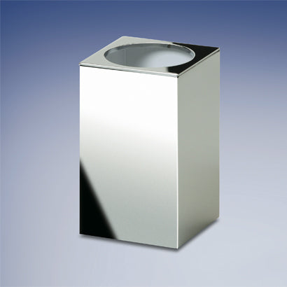 chrome toothbrush holder