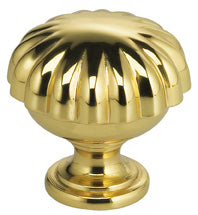 Omnia Legacy Solid Brass Classic Cabinet Knob