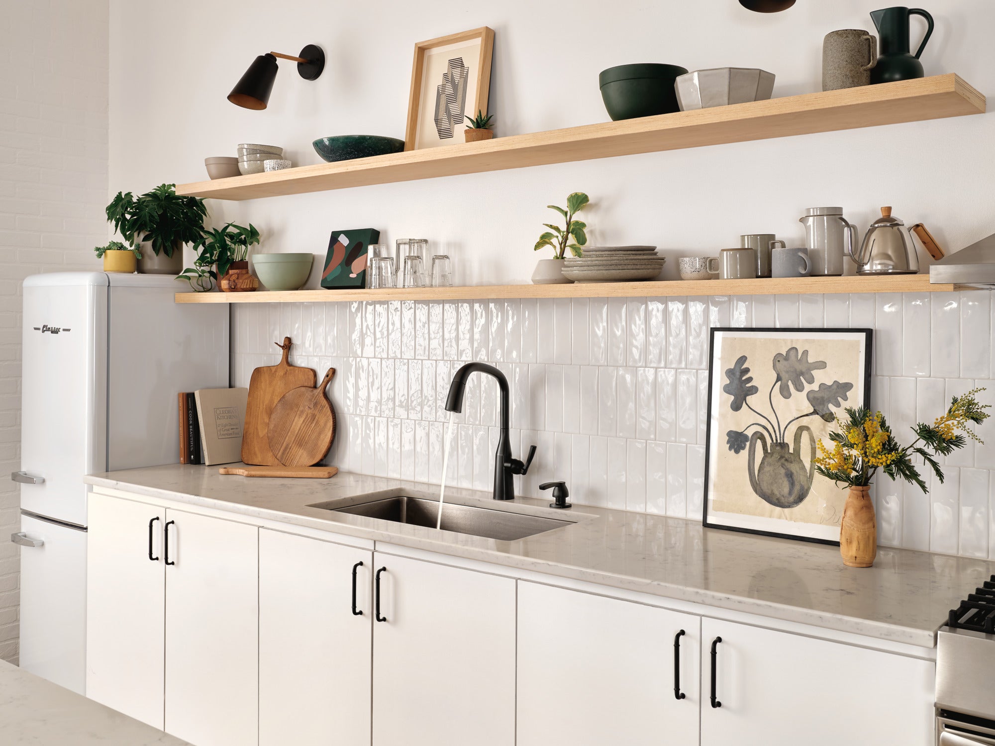 matte black kitchen faucet