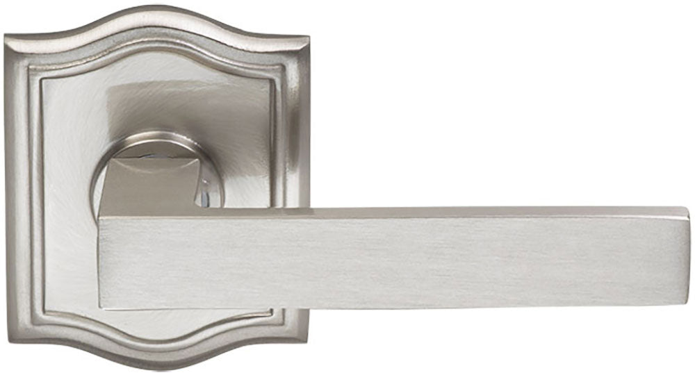 Omnia Prodigy Interior Modern Lever Latchset with Arched Rose