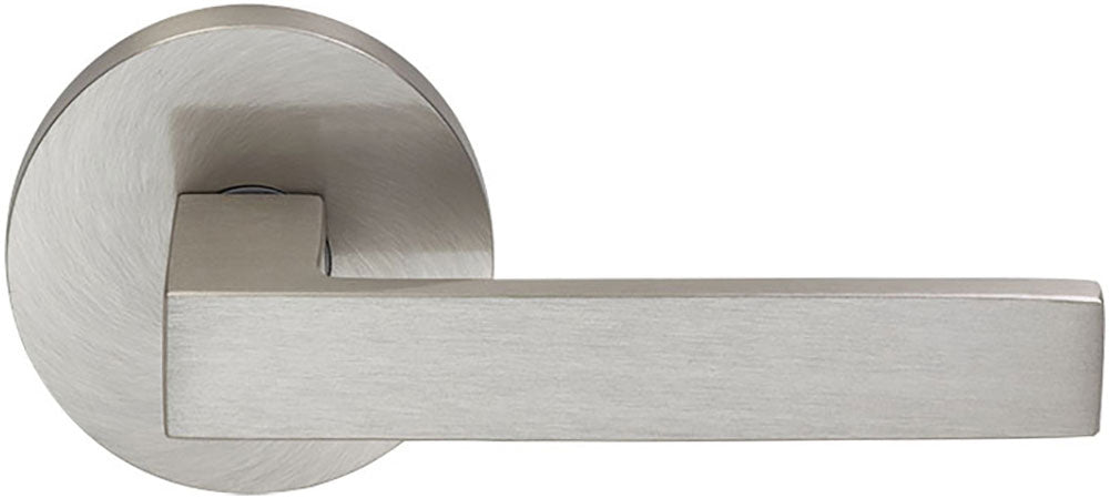 Omnia Prodigy Interior Modern Lever Latchset with Modern Round Rose
