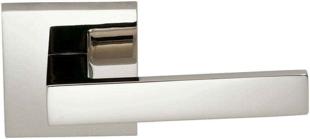 Omnia Prodigy Interior Modern Lever Latchset with Square Rose