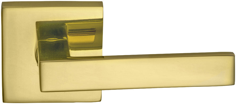 Omnia Prodigy Interior Modern Lever Latchset with Square Rose