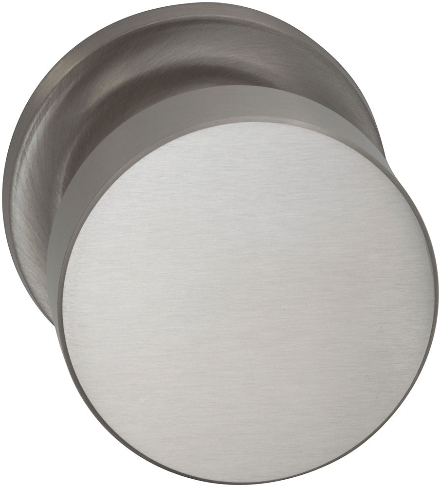 Omnia Prodigy Interior Modern Knob Latchset with Traditional Round Rose