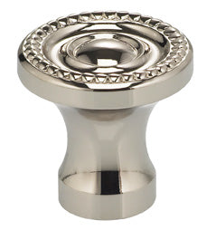 Omnia Legacy Solid Brass Classic Cabinet Knob