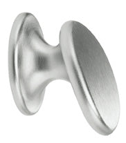 Omnia Stainless steel Solid Brass Modern Cabinet Knob