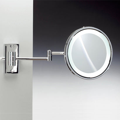 chrome makeup mirror