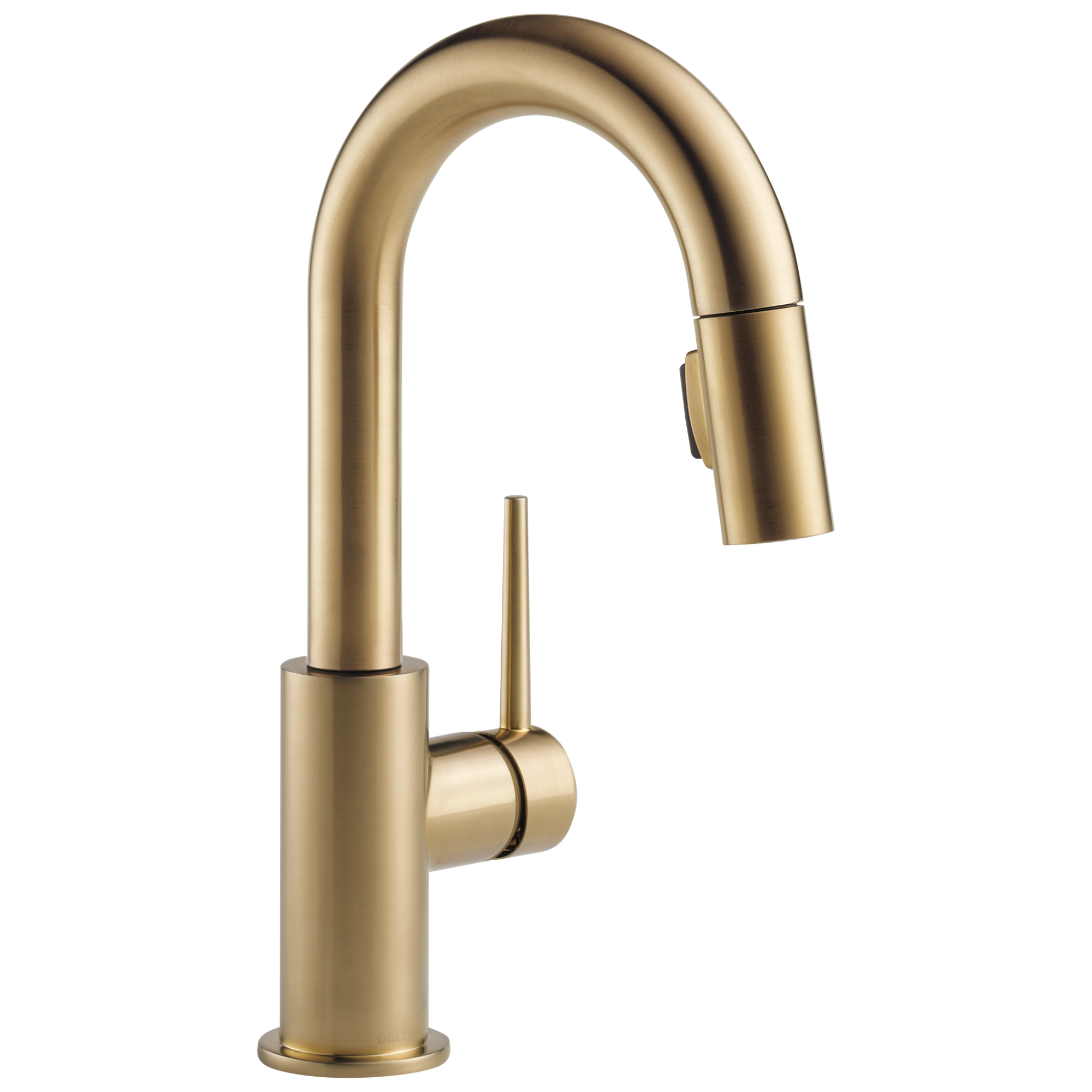 Delta Trinsic Single Handle Pull-Down Bar/Prep Kitchen Limited Swivel