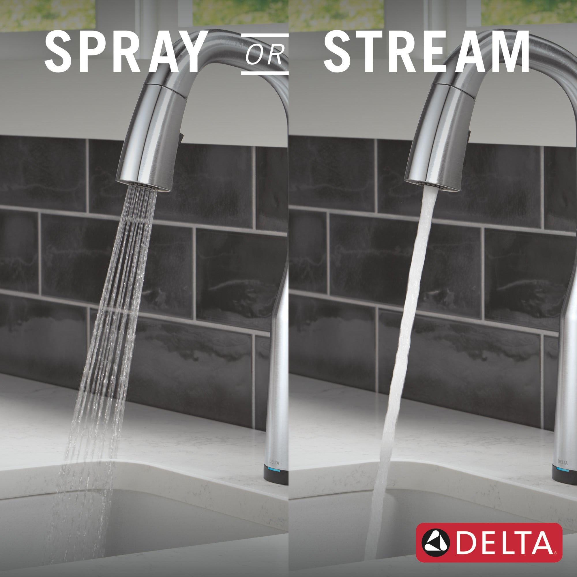 lumicoat arctic stainless kitchen faucet