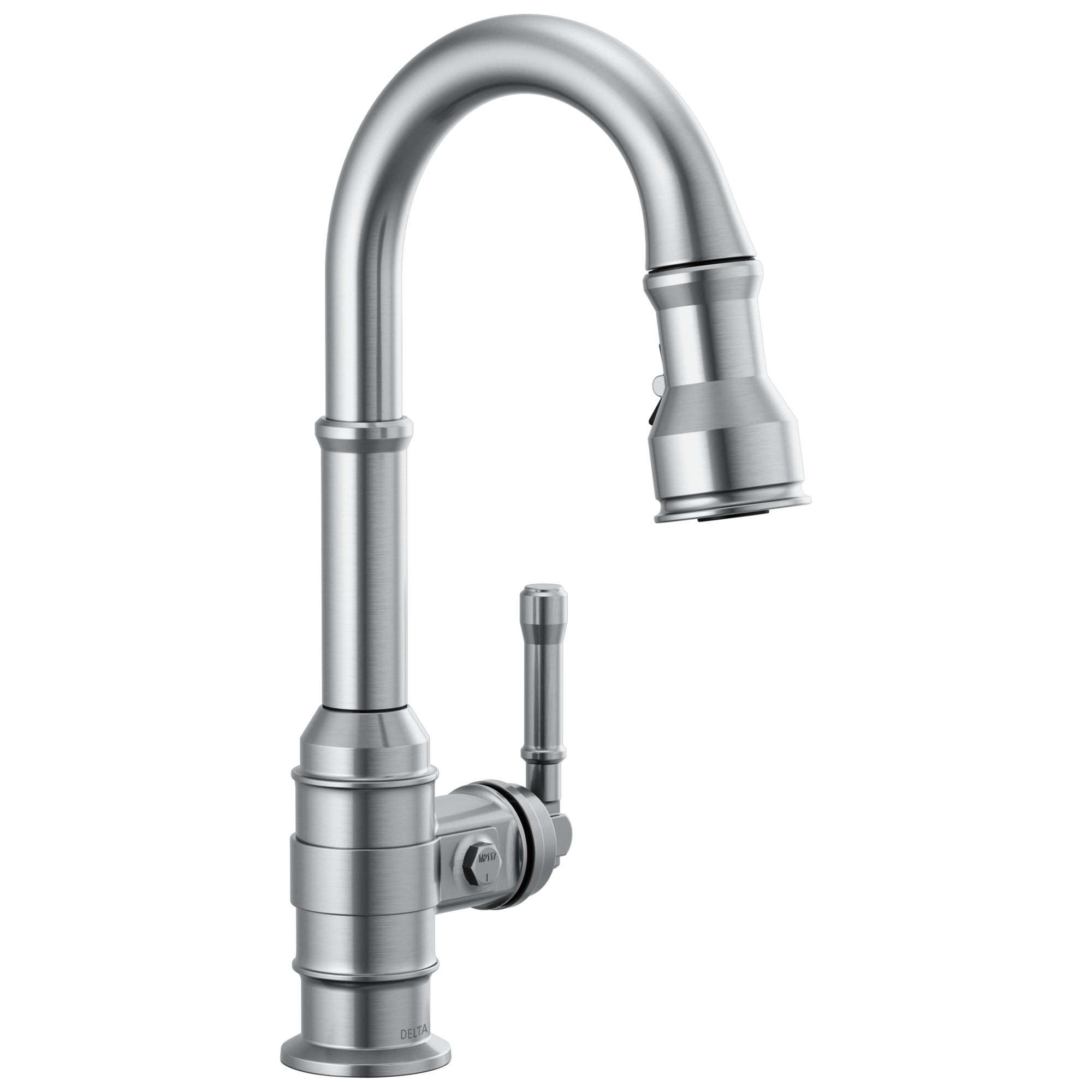 Delta Broderick Single Handle Pull-Down Bar/Prep Faucet