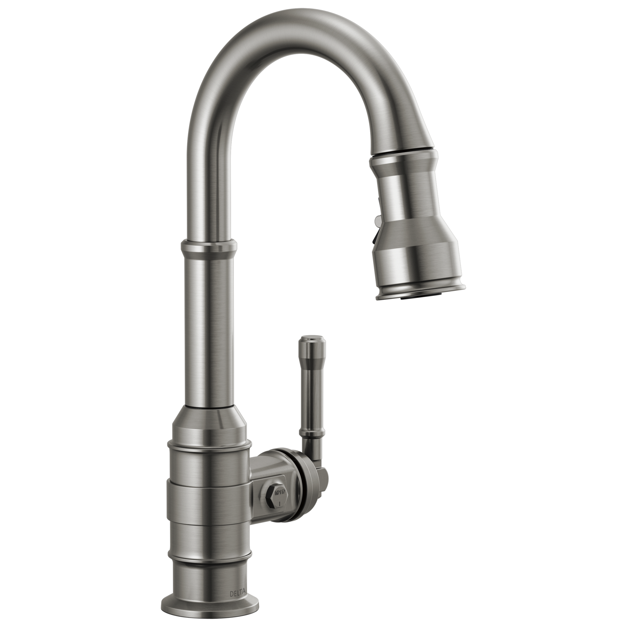 Delta Broderick Single Handle Pull-Down Bar/Prep Faucet