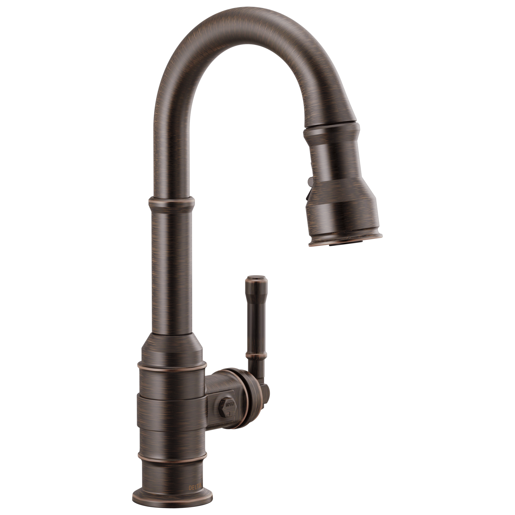 Delta Broderick Single Handle Pull-Down Bar/Prep Faucet