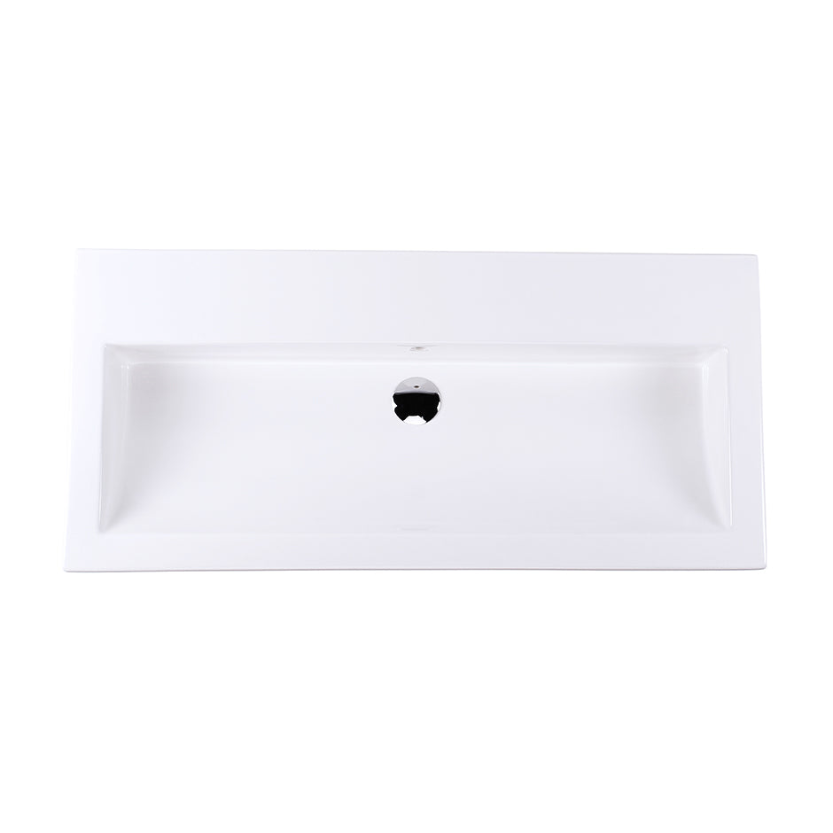white sink