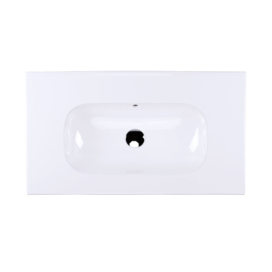 white sink