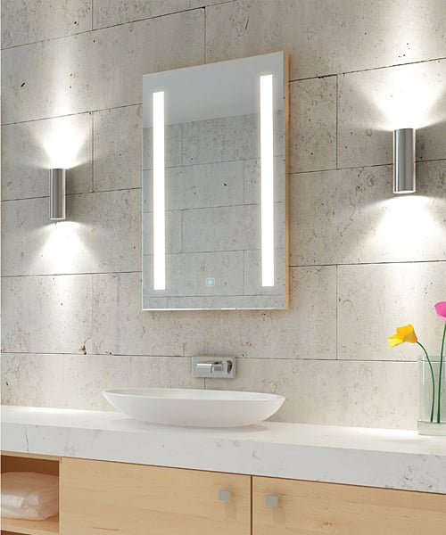 mirrored cabinet