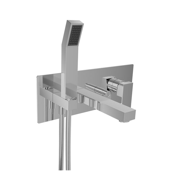 chrome tub faucet