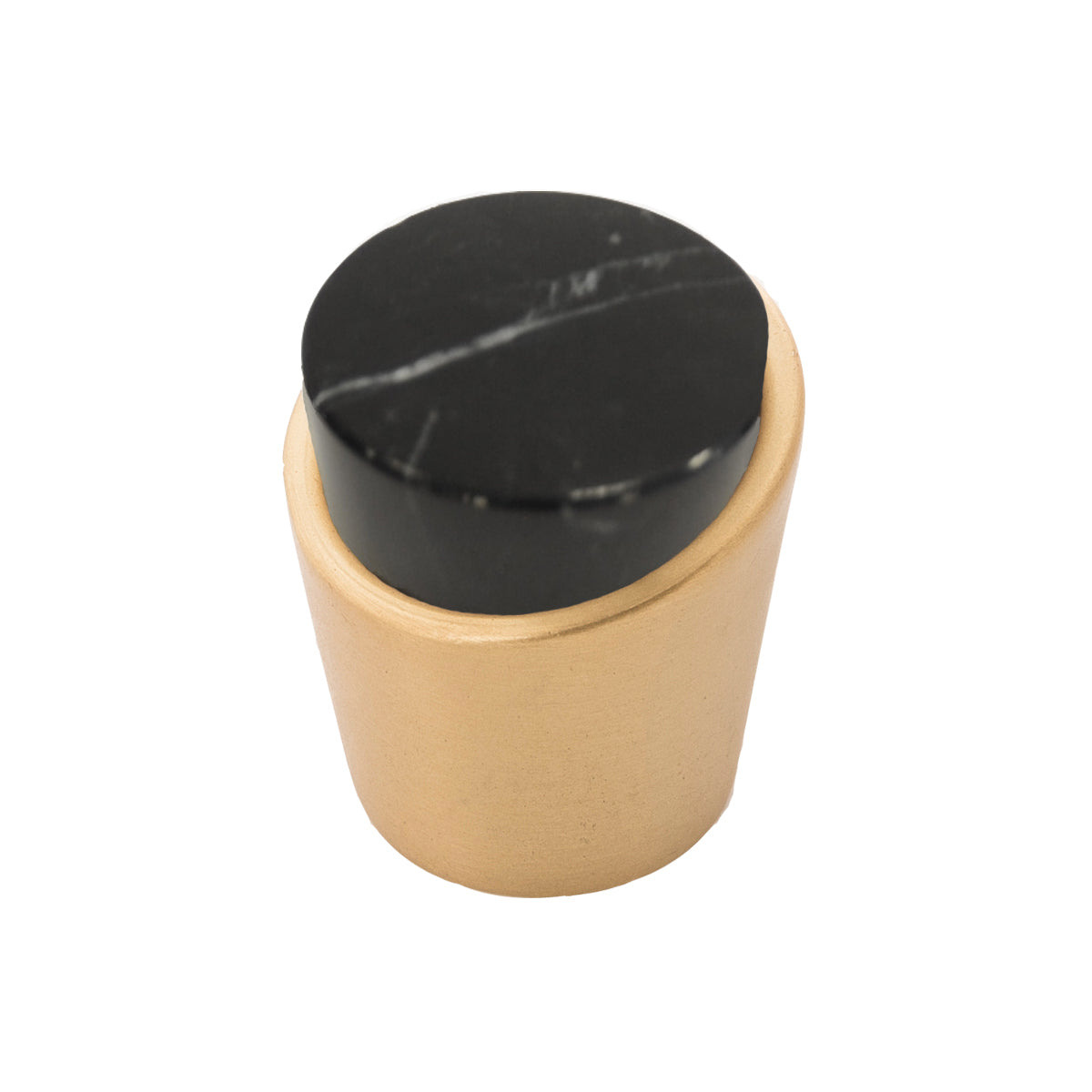 matte black knob
