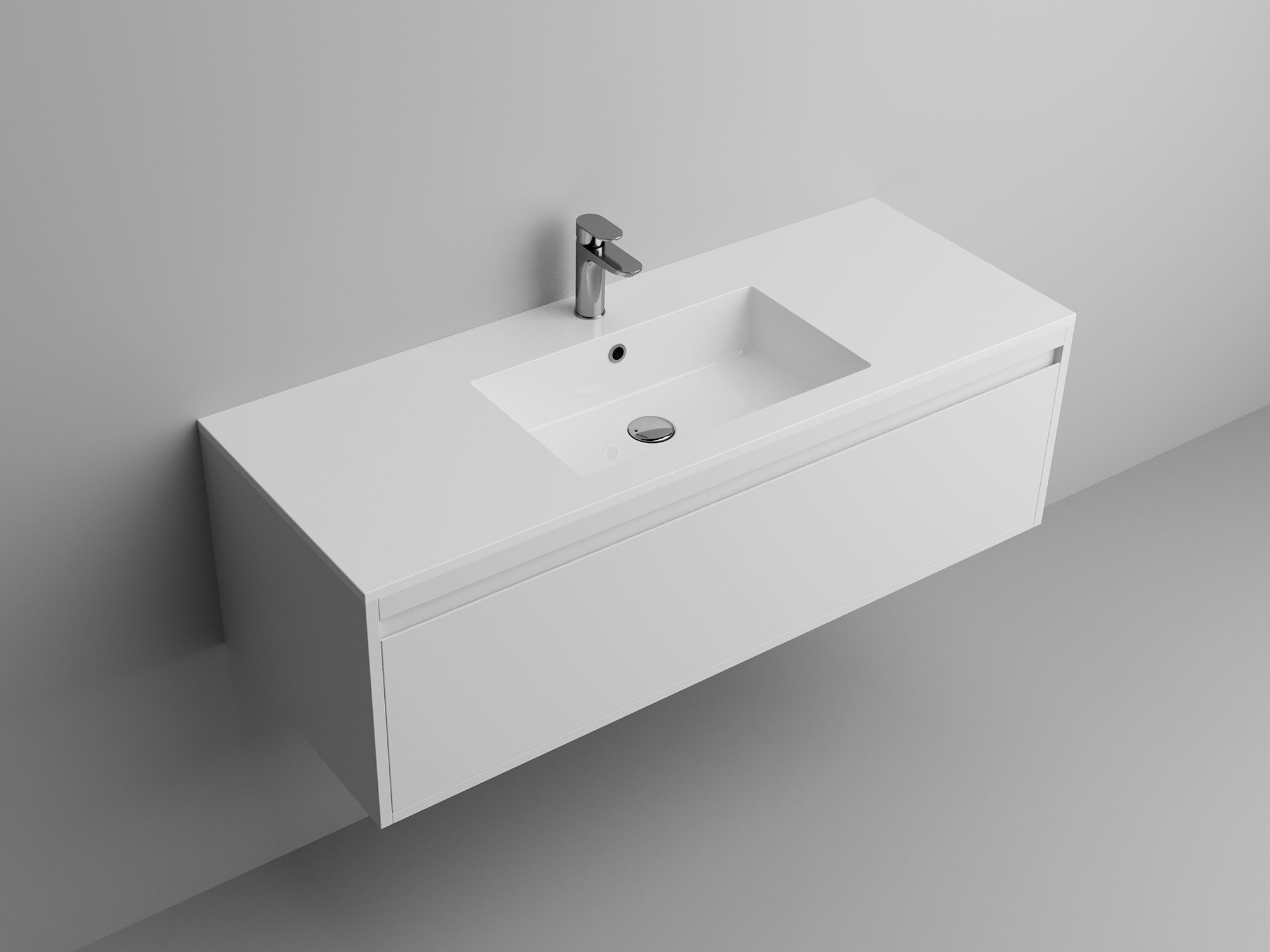 gloss white sink top