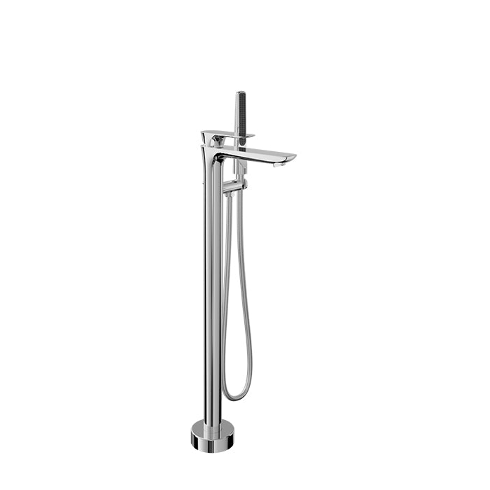chrome tub filler