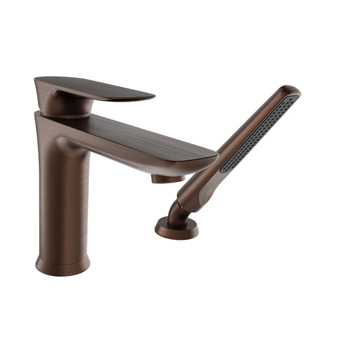 Baril Sens 2-Piece Deck Mount Tub Filler with Hand Shower