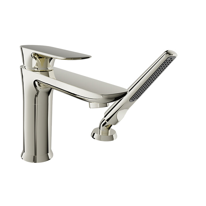 Baril Sens 2-Piece Deck Mount Tub Filler with Hand Shower
