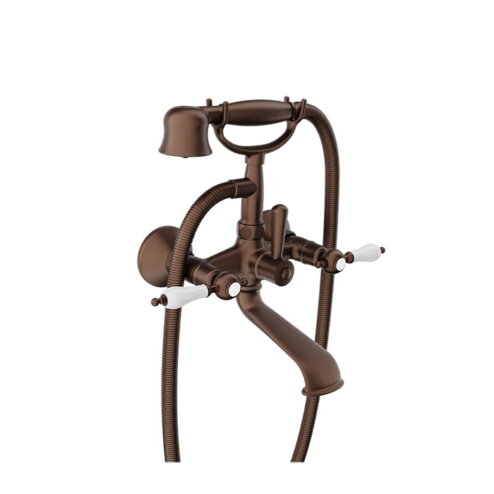Baril Victoire Exposed Tub-Shower Mixer with Hand Shower