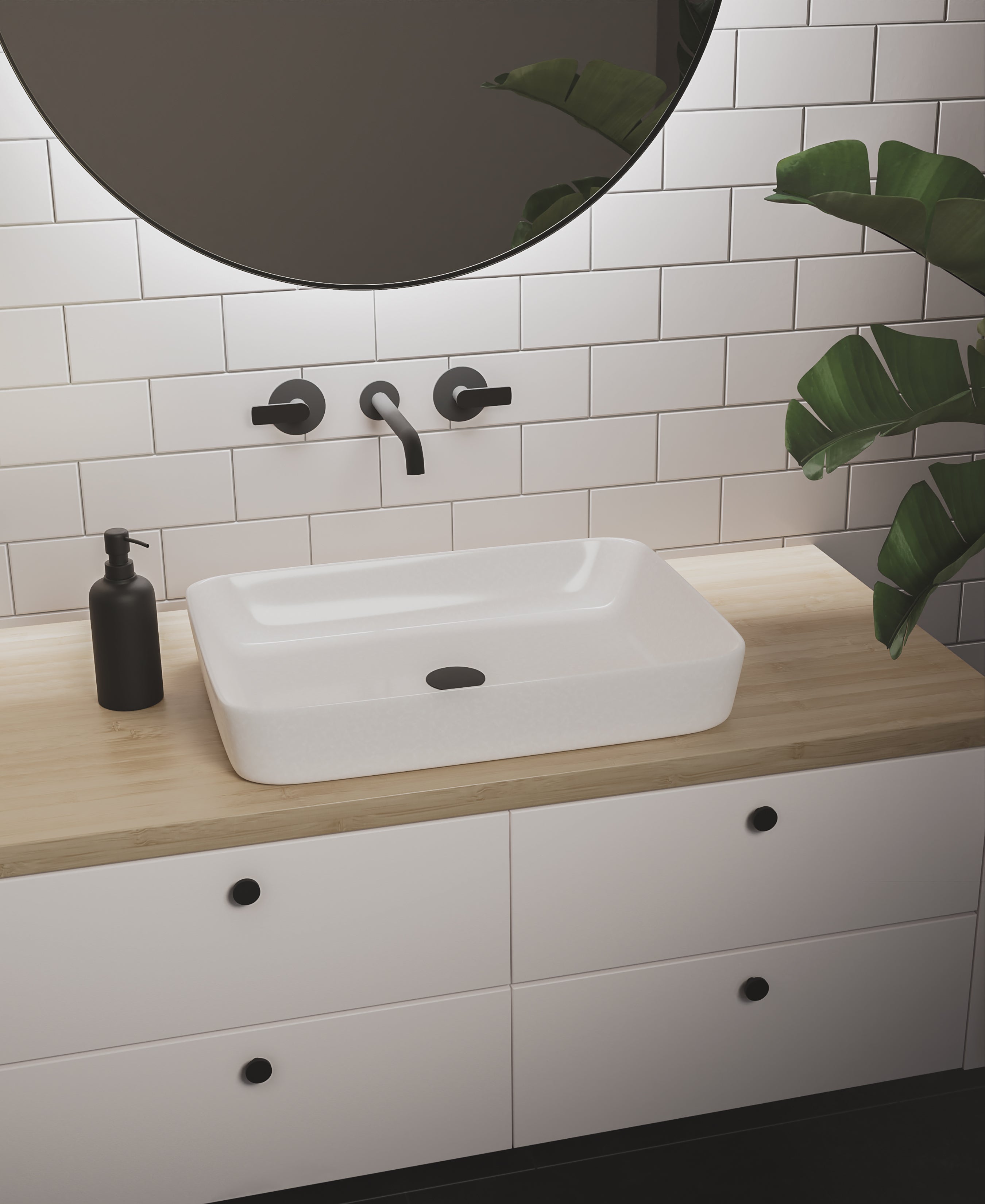 matte black faucet