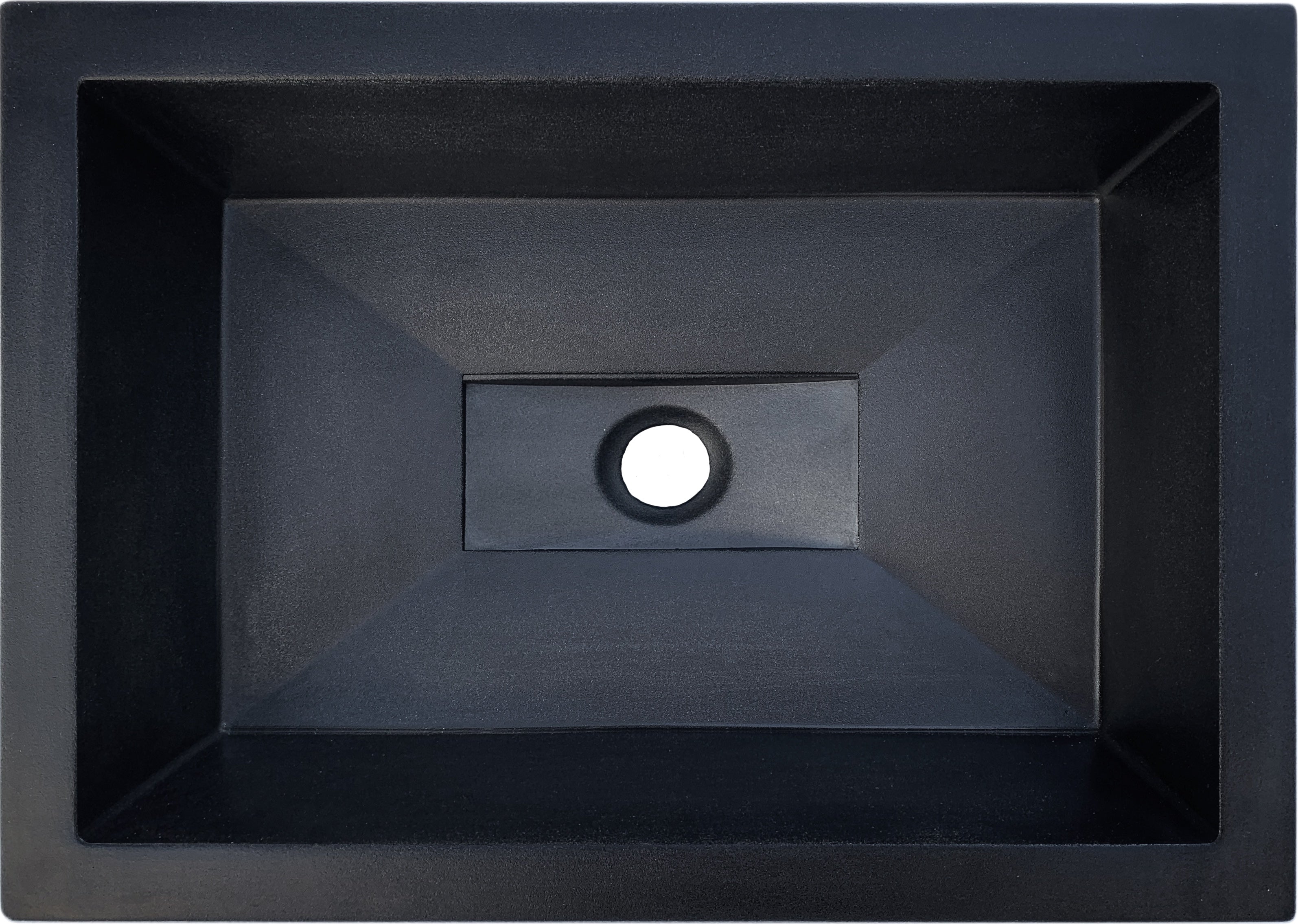 Linkasink Oliver Concrete Rectangle Drop-In Sink 20.25"