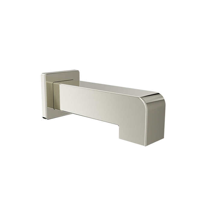 Baril Shower Components Square 7 inch Tub Spout without Diverter