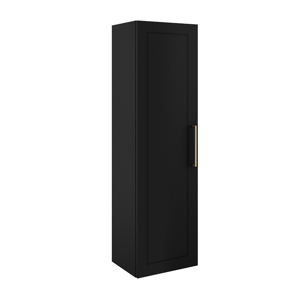 matte black cabinet