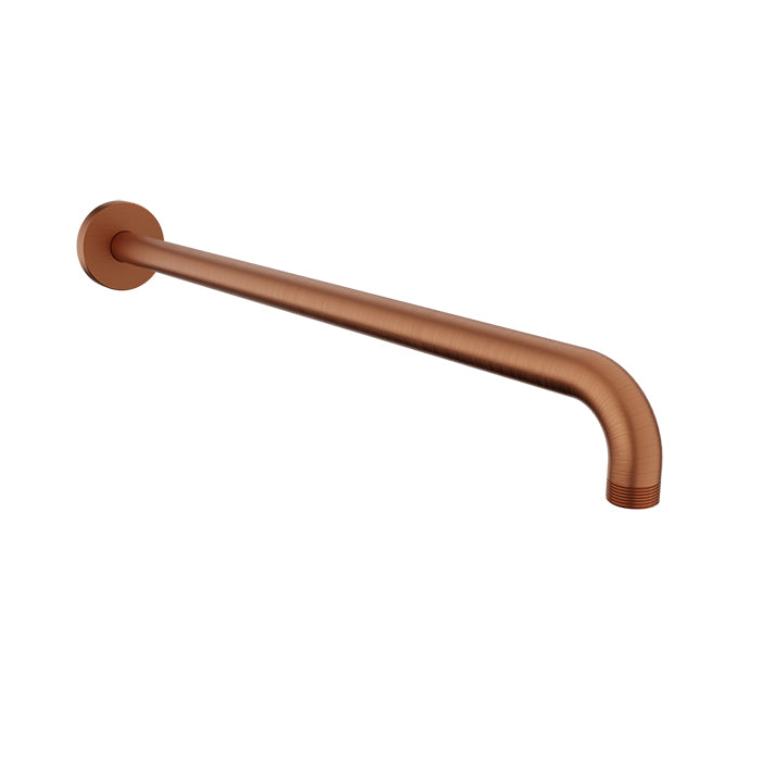Baril Shower Components 18 inch Shower Arm with Flange