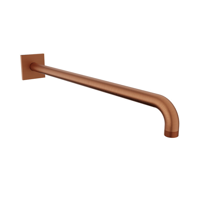 Baril Shower Components 18 inch Shower Arm with Flange