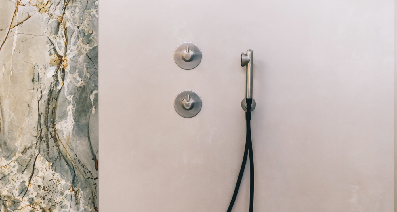 brushed shower