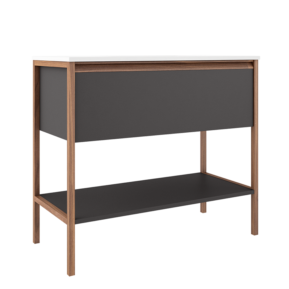 ash grey vanity
