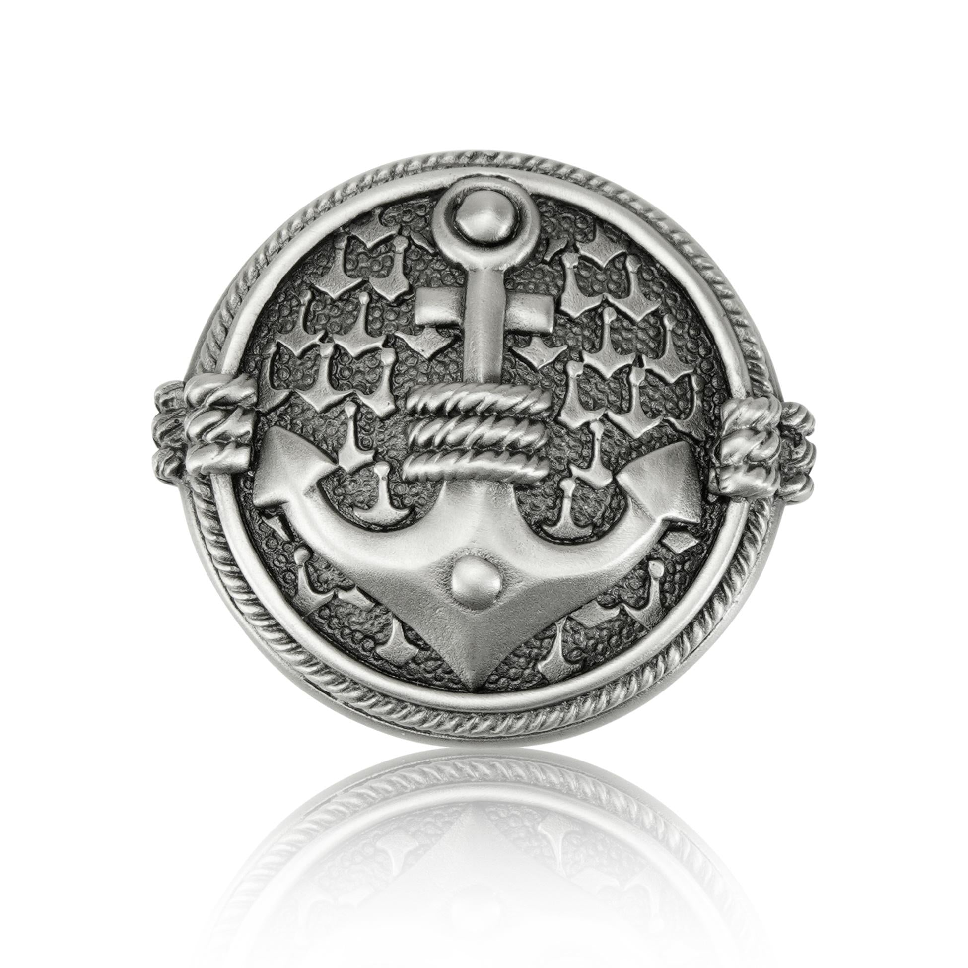 antique nickel knob