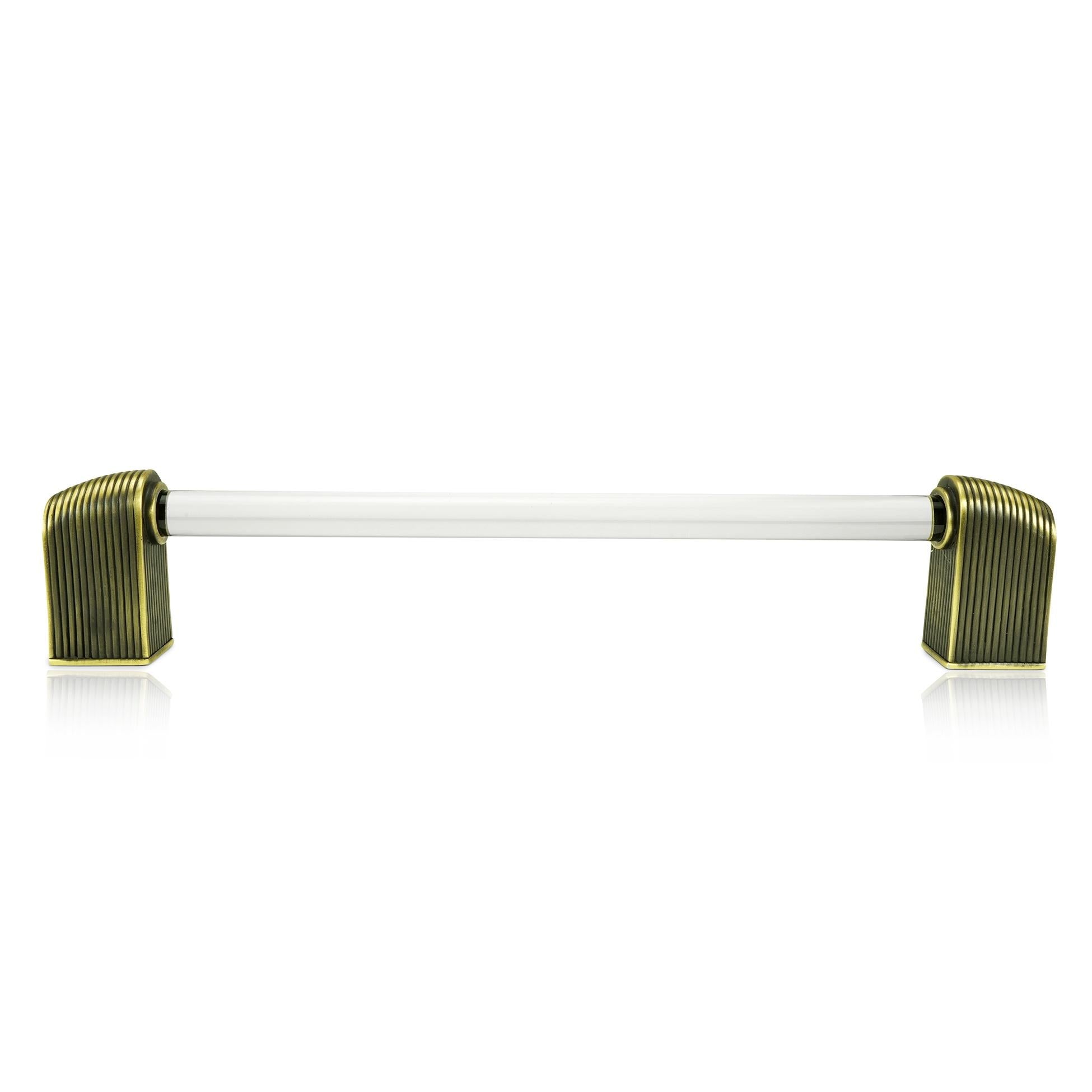 burnish brass pull