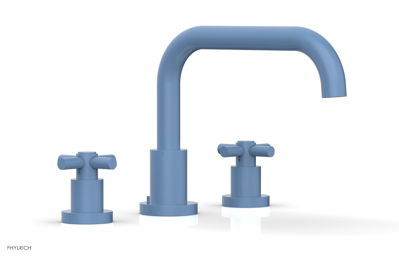 Phylrich BASIC Deck Tub Set - Tubular Cross Handles