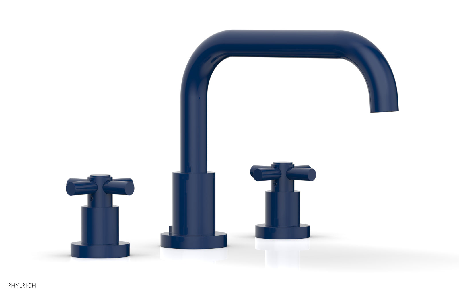 Phylrich BASIC Deck Tub Set - Tubular Cross Handles