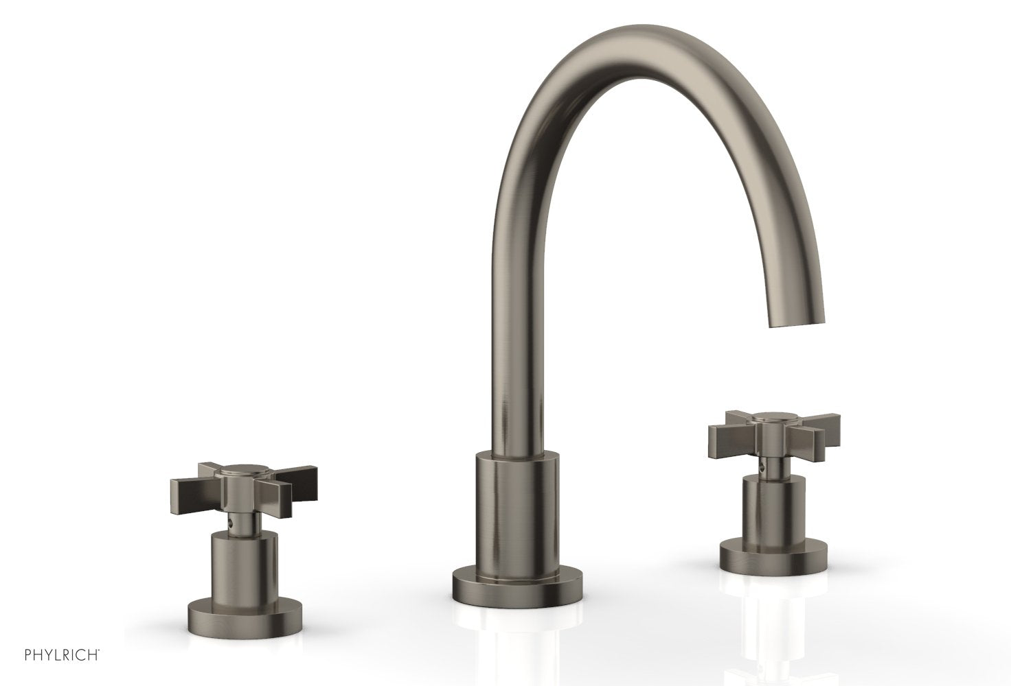 Phylrich BASIC Deck Tub Set - Blade Cross Handles